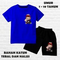 ราคา KATUN ชุดสูทแขนสั้นสําหรับเด็กอายุ 6 เดือน - 10 ปี มอตติฟฟักทองขนาดเล็กวัสดุผ้าฝ้ายพรีเมี่ยมพิมพ์สกรีน DTF สีดํา cln (27240381615)