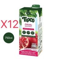 ราคา ทิปโก้ น้ำผักผลไม้ 100% ขนาด 750 ml x 12 (ขายยกลัง)(รสน้ำทับทิม/น้ำผักรวมผสมผลไม้/รสน้ำผักผลไม้รวม) (9366235076)