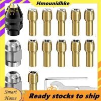 ราคา 16 ชิ้นเจาะ Chuck Collet ชุด, 1/32 ถึง 1/8 นิ้วเจาะ Chuck Collet ชุด 11 ชิ้นทองเหลือง Collet, 3 ชิ้น Chuck, 2 ชิ้นประแจ (41961200917)