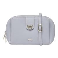 ราคา Jacob International กระเป๋าสะพายข้างผู้หญิง V4462 (เทา) (25713549378)