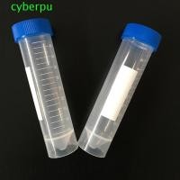 ราคา CYBERPULSE หลอดทดลองพลาสติก 50ml 10 ชิ้นอุปกรณ์ห้องปฏิบัติการด้านล่างแบนพร้อมฝาเกลียวพร้อมขวดการวิเคราะห์ห้องปฏิบัติการขนาด (42079921380)