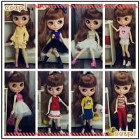 ราคา COUPL เสื้อยืดกระโปรงไหมพรม,อุปกรณ์ DIY น่ารักกางเกงยีนส์หรูหรากางเกง,แฟชั่นคุณภาพสูงมินิเจ้าหญิงกระโปรงผ้ากอซสําหรับ azone19 ICY DBS ตุ๊กตาสําหรับตุ๊กตาบลายธ์ (56706472469)