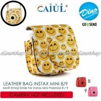 ราคา กระเป๋าหนัง Fujifilm Polaroid Instax Mini 8 & 9 Emoji Smile Case (9522585048)