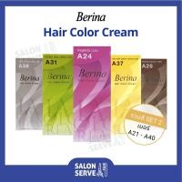 ราคา ครีมเปลี่ยนสีผม Berina Hair Color Cream เบอริน่า แฮร์ คัลเลอร์ ครีม 60g A21 - A40 (9162590073)