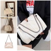 ราคา White Beam Chain Travel Office Dinner Sling กระเป๋าสะพายผู้หญิงกระเป๋าถือ Tote Bag Beg Tangan Wanita (24383124382)