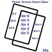 ราคา ชิ้น 10 สำหรับเปลี่ยนหน้าจอสัมผัสด้านหน้า iPad Mini Air 6 5 4 3 2 Pro 9.7 10.5 10.9 แผงกระจกด้านนอกเ (28638580390)