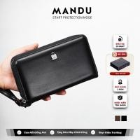 ราคา กระเป๋าสตางค์ใบยาวผู้ชาย ของแท้ มันดู กระเป๋าถือผู้ชายคุณภาพสูงกระเป๋าสตางค์หนัง ปู่ คุณภาพสูงแฟชั่นทรงยาวหลายช่องสะดวก (52160642002)