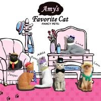 ราคา (เพิ่ม5แบบพร้อมส่ง) โมเดลแมวแฟชั่น Model Amy's Favorite Cat Vol.1 (20759582386)