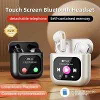 ราคา 2.01 หน้าจอสี TFT หูฟัง TWS ENC Noise Cancelling สมาร์ทไร้สายหูฟังบลูทูธกีฬาพร้อมหน่วยความจํา 8GB รองรับ APP สําหรับ iPhone Xiaomi โทรศัพท์ (46654643894)