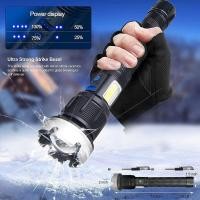 ราคา [new]Xhp360 ไฟฉายระยะไกล ไฟฉาย ชาร์จไฟได้ ไฟฉายที่มีประสิทธิภาพ ไฟฉายทัวร์ช ซูมได้ ไฟฉายยุทธวิธี ไฟฉายหนัก ไฟฉายสว่างพิเ (49259060894)