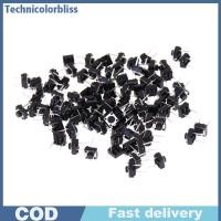 ราคา Tcbs 100pcs 2pins Tactile Push Button Switch Tact Switch 6X6X5mm Momentary Bliss (45310983902)