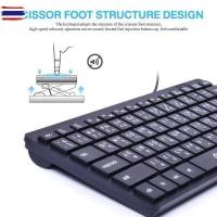 ราคา ️️OKer Keyboard Mini F9 คีย์อร์ด มินิ ตัวเล็ก พกพา (27124639193)