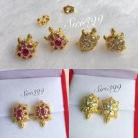 ราคา ต่างหูพลอย ต่างหูเต่า ต่างหูรูปเต่า ต่างหูพลอย ต่างหูเพชรcz ต่างหูทองชุบ ต่างหูทองเหมือนแท้ ต่างหู ต่างหูผู้หญิง เต่า (1275278789)