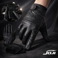 ราคา ถุงมือหนังแพะแท้ 100% รุ่น JOJIHAND M1 เกรด A ทัชสกรีนได้ กันลื่น งานช่าง งานขับรถ ใส่สบาย (52805589342)