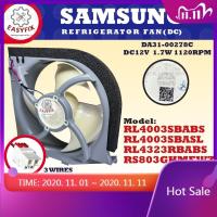 ราคา RL4003SBABS RL4003SBASL RL4323RBABS RS803GHMEWZ SAMSUNG REFRIGERATOR FAN DA31-00278C DC12V 1.7W 1120RPM (52459972795)