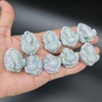ราคา จี้หยกพม่าแท้ พระพิฆเนศ แกะสลักจากหยกแท้ Jadeite Type A (40681637706)