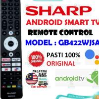 ราคา Sharp Android TV รีโมทคอนโทรล GB422WJSA Sharp สมาร์ทเสียง Android TV ระยะไกลใหม่ GB422WJSA สําหรับ Sharp Aquos Android . LED CHIROQLI TV Remote (26609770057)