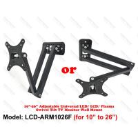ราคา LCD ARM 1026F 10 "-26" ADJUSTABLE UNIVERSAL LED/ LCD/ PLASMA SWIVEL TILT TV MONITOR WALL MOUNT UP TO 10KG (54152720737)
