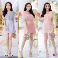 ราคา เดรสสั้น ชุดทำงาน เดรสทำงาน (3641936649)