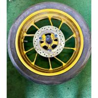 ราคา ล้อแม็กหลังR15(ตัว2)Yamahaแท้ติดรถมือ2พร้อมจานดิสได้ครบตามภาพเลย (53553271055)