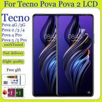 ราคา ต้นฉบับสําหรับ Tecno Pova LD7 Pova 5G Pova 2 Pova 3 Pova 4 Pro Pova 5 Pova 5 Pro จอแสดงผล LCD หน้าจอสัมผัสเปลี่ยน (29364891203)