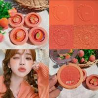 ราคา kiss beauty Peach Blusher no.83354 บลัชออนลูกพีช (4436936870)