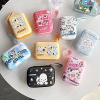 ราคา Stock Ready น่ารักการ์ตูนโดราเอมอนรูปแบบหูฟังสายเคเบิลข้อมูลกระเป๋าเก็บเครื่องชาร์จ Power Bank กล่องสี่เหลี่ยมซิปกระเป๋ากระเป๋า (28164625469)
