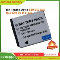 ราคา D-Li68 แบตเตอรี่กล้องดิจิตอล สำหรับ Pentax Optio S10 S12 A36 Q10 A40 Q7 D-LI122 charger (40161477633)
