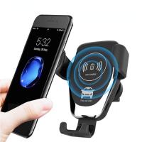 ราคา QX Car Fast Wireless Charger สําหรับ IPhone 8 8 Plus XS 7.5W รถ Wireless Charger สําหรับ Samsung Galaxy S7 S8 S9 S10 หมายเหตุ 9 Charger (55710077603)