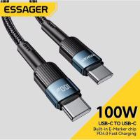 ราคา ( Essager 60W/100W) 60W/100W Essager Type-C to Type-C สายชาร์จเร็ว (41481440785)