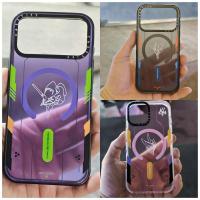 ราคา อะนิเมะ Neon Genesis Evangelion EVA แม่เหล็กเคสโทรศัพท์โปร่งใสสําหรับ iPhone 17 16 15 14 13 12 Pro Max Plus Air (57161181829)