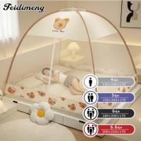 ราคา FDM มุ้งกันยุง 6 ฟุต มุ้งกระโจมพับได้ ดีดออกเอง ไม่ต้องติดตั้ง 2 ประตู 360° กันยุง (45758556603)