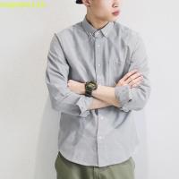 ราคา เสื้อเชิ้ตสีขาวผู้หญิง เสื้อนักศึกษา เสื้อเชิ้ตแขนยาวสำหรับผู้ชาย สไตล์เกาหลี สีขาว ลายพิมพ์ด้านล่าง สลิมฟิต (51311068585)