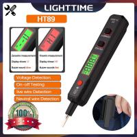 ราคา ปากกาตรวจจับแรงดันไฟฟ้า NCV 12 ~ 300V ปากกา Type HABOTEST HT89 เครื่องวัดโวลต์ AC เครื่องทดสอบแรงดันไฟฟ้าสำหรับ Live/Null (20378903815)