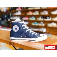 ราคา ลิขสิทธิ์แท้ 100% CONVERSE ALL STAR CLASSIC HI - สี NAVY รองเท้าผ้าใบหุ้มข้อสีกรม (394822759)