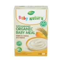 ราคา [สินค้าส่งด่วน] เบบี้เนเชอร่า ข้าวกล้องบด+ฟักทอง 120ก BABYNATURA BROWN RICE PORRIDGE PUMPKIN (46812064097)