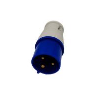 ราคา TYPE:223 POWER PLUG ,INDUSTRIAL PLUG SOCKET ปลั๊กเพาเวอร์ ปลั๊กอุตสาหกรรม ปลั๊กตัวเมียกลางทาง 2P+E 3ขา 32A IP44 220V (9803437957)