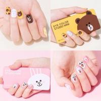 ราคา ✨พร้อมส่ง✨Glam Art Nail Stickers Line Friends Limited Edition (28668586)