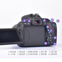 ราคา ยี่ห้อใหม่ Canon EOS700D 750D 800D 100D Entry Level SLR กล้องนักเรียน HD Digital (25898250128)