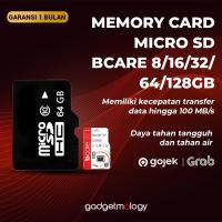 ราคา BCARE การ์ดหน่วยความจํา Micro SD 8GB / 16GB / 32GB / 64GB / 128GB 100Mbps Class 10 การ์ดหน่วยความจําต้นฉบับ (21520490388)