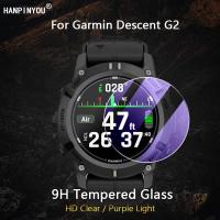 ราคา สําหรับ Garmin Descent G2 SmartWatch Ultra Clear / Anti Purple Light 2.5D ฟิล์มกระจกนิรภัยป้องกันหน้าจอ (28184456797)