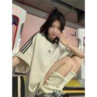 ราคา Cuties❤️ 2644 เสื้อยืดแฟชั่นไซส์ใหญ่ oversize เสื้อสาวอวบ ลายทาง เสื้อผ้าวัยรุ่นแฟชั่นสไตลเกาหลี (26156888280)