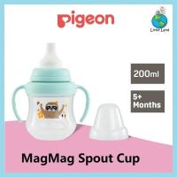 ราคา PIGEON MagMag Spout Cup 5+ เดือน (200 มล.) / 鸭嘴 儿童 吸 管杯 (40219808797)