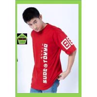 ราคา SUDD เสื้อคอกลมชาย ทรงoversize รุ่น Akachi สีแดง (1501695167)