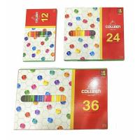 ราคา ดินสอสี สีไม้ COLLEEN No.775 จำนวน 12 สี , 24สี และ36สี สีไม้หัวเดียว (7497282465)
