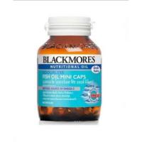 ราคา Blackmores Odourless Fish Oil Mini Caps exp 01/2023 แบลคมอร์ส โอเดอร์เลส ฟิช ออยล์ มินิแคป 60 แคปซูล (8102843072)