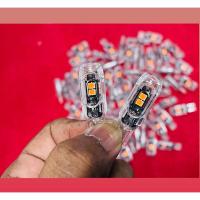 ราคา 4pcs T10 W5W 194 Led Flash Strobe หลอดไฟกระพริบภายในที่จอดรถใบอนุญาตรถแผ่น Reding สัญญาณโคมไฟ 12V ไฟท้ายรถ (44259136830)