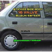 ราคา สติ๊กเกอร์ Suzuki ESTEEM ตัวข้าง 16 VALVE (45902660960)