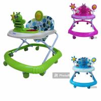 ราคา จักรยานขาไถ BABY FLASH SALE รถหัดเดิน รถหัดเดิน360องศา รถกลมเด็ก หัดเดินเด็ก รถกลม Happy Bee ปรับระดับได้ (26506578845)