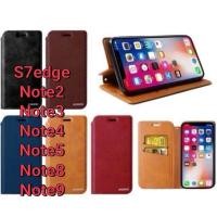 ราคา พร้อมส่งXUNเคสฝา​พับ​ For Galaxy S7edge Note2 Note3 Note4 Note5 Note8 Note9 ใส่​บัตร​+พร้อม​ล็อค​แม่เหล็ก​ด้วย​ (5569714622)